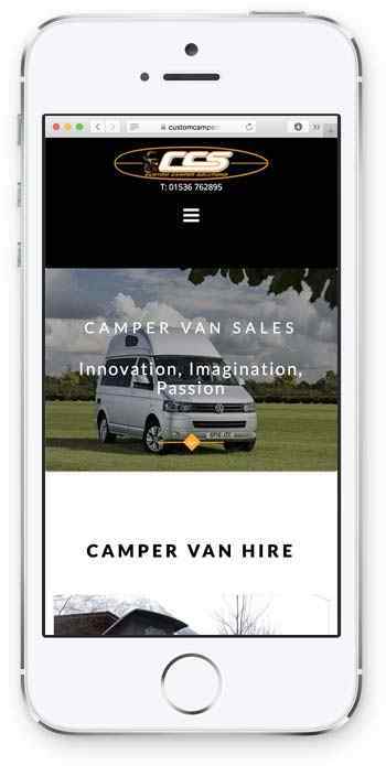 Custom Camper Solutions Mobile Example