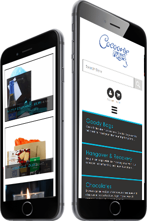 A view of Cocoon's website on Mobile